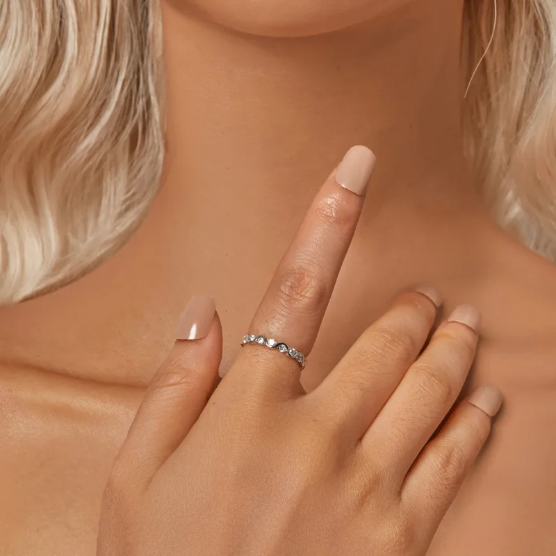 (imagine pentru) Inel Wave Style PANDORA - BSR515 - Vizualizare 5