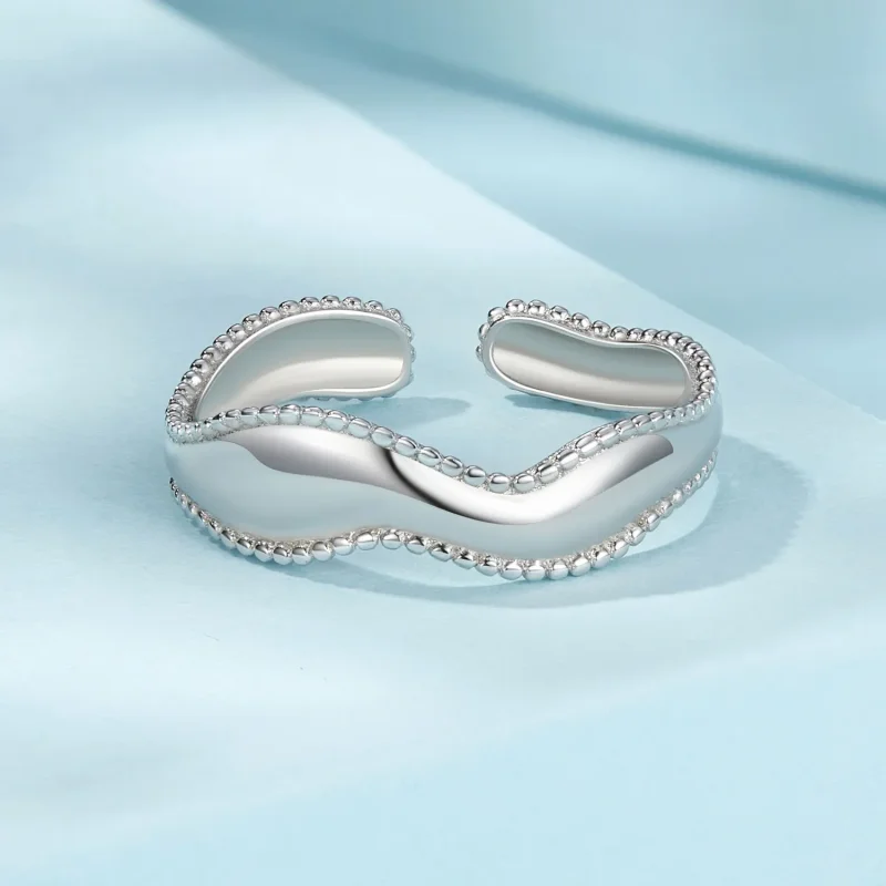 (imagine pentru) Inel Wave Style PANDORA - SCR1002-E - Vizualizare 3