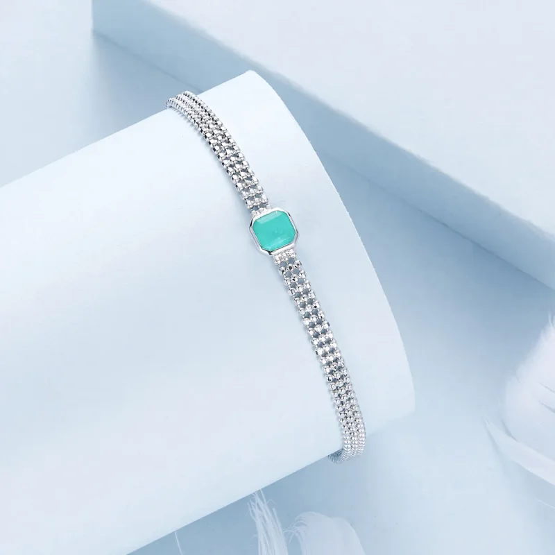 (imagine pentru) Bratara Stil PANDORA Ice Stone - BSB157 - Vizualizare 2