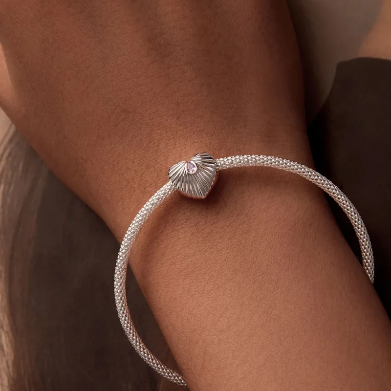 (imagine pentru) PANDORA Tip Heart Charm - SCC2693 - Vizualizare 6