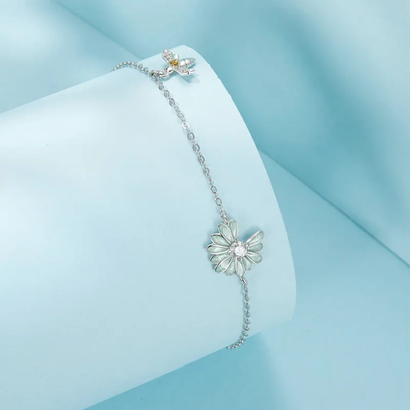 (imagine pentru) Brățară stil PANDORA Daisy Bee - SCB270 - Vizualizare 2