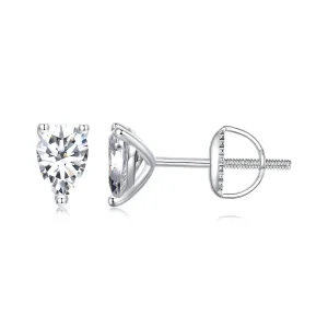 (imagine pentru) Cercei Moissanite Stil PANDORA (Două Certificate) - MSE049