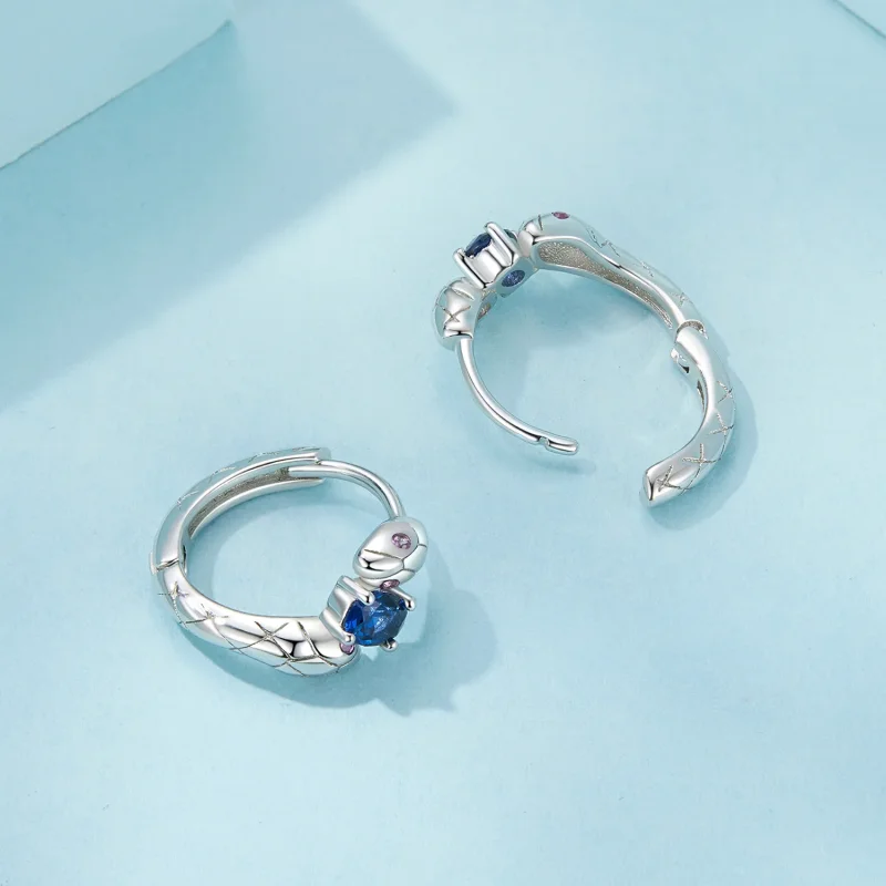 (imagine pentru) Cercei Snake Style PANDORA - SCE1732 - Vizualizare 4