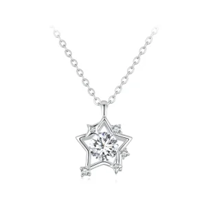 (imagine pentru) Colier cu stea stil PANDORA - SCN523