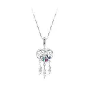 (imagine pentru) Colier Dream Catcher Arborele Vieții în stil PANDORA - SCN519