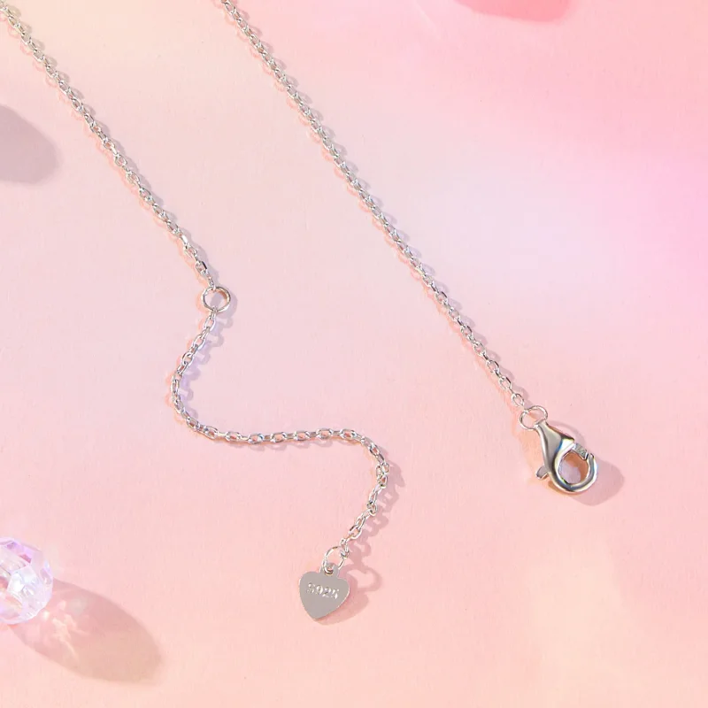 (imagine pentru) Colier flori fluture stil PANDORA - SCN521 - Vizualizare 4