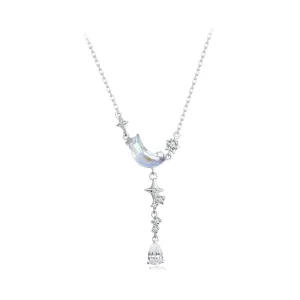 (imagine pentru) Colier Galaxy Moonset Stil PANDORA - BSN380