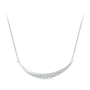 (imagine pentru) Colier Moon Smile Stil PANDORA - BSN374