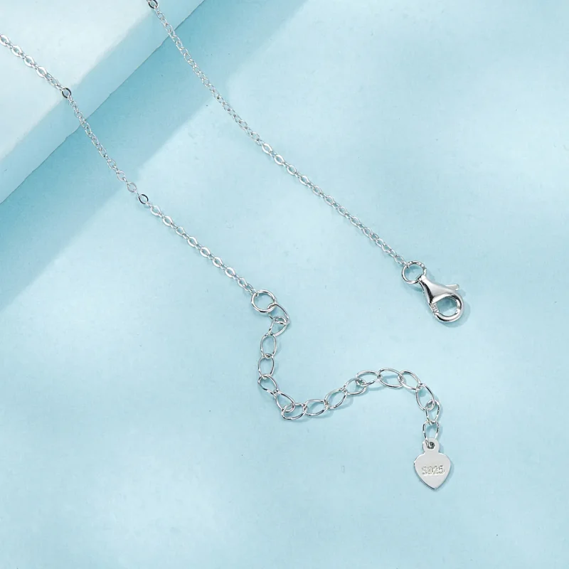(imagine pentru) Colier stil PANDORA Lotus - SCN520 - Vizualizare 4