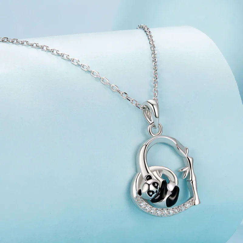 (imagine pentru) Colier stil PANDORA Panda - SCN515 - Vizualizare 2