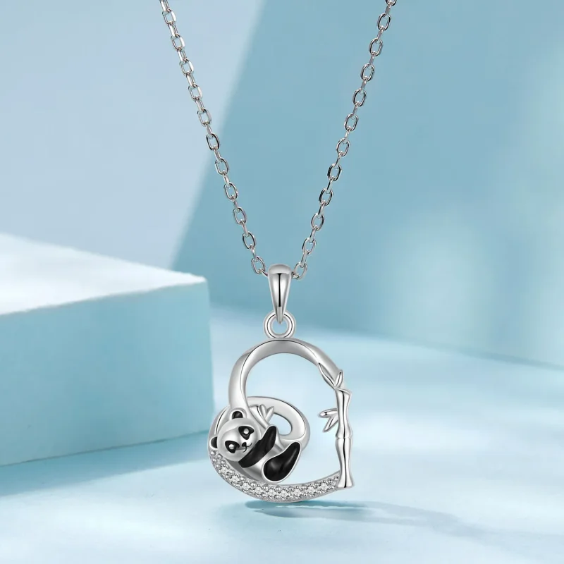 (imagine pentru) Colier stil PANDORA Panda - SCN515 - Vizualizare 3