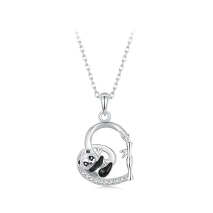 (imagine pentru) Colier stil PANDORA Panda - SCN515