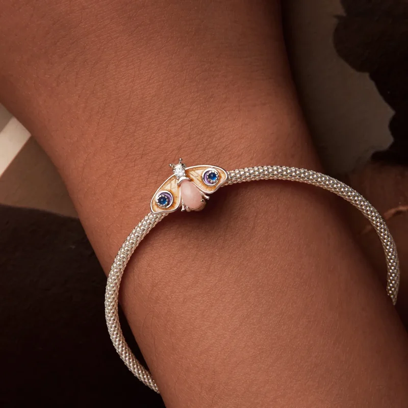 (imagine pentru) Fluture zburător luminos în stil PANDORA - SCC2733 - Vizualizare 3