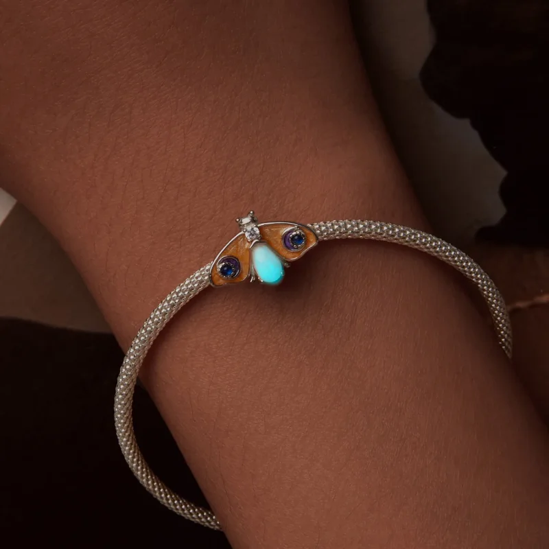 (imagine pentru) Fluture zburător luminos în stil PANDORA - SCC2733 - Vizualizare 5
