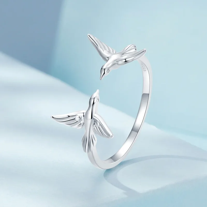(imagine pentru) Inel deschis Asuka Stil PANDORA - SCR1006-E - Vizualizare 2