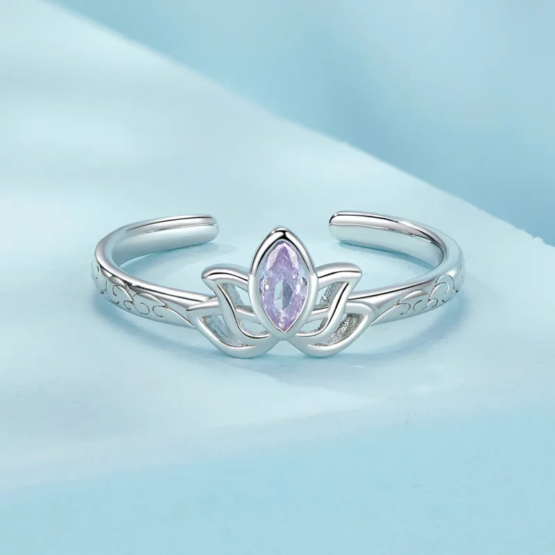 (imagine pentru) Inel Lotus Style PANDORA - SCR1020-E - Vizualizare 3