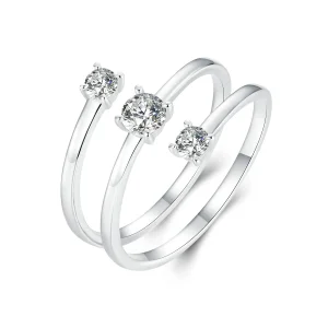 (imagine pentru) Inel Sparkling Wrap Stil PANDORA - BSR532-E