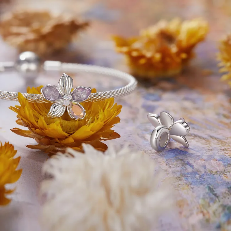 (imagine pentru) margele de gradina stil PANDORA Monet - BSC990 - Vizualizare 4