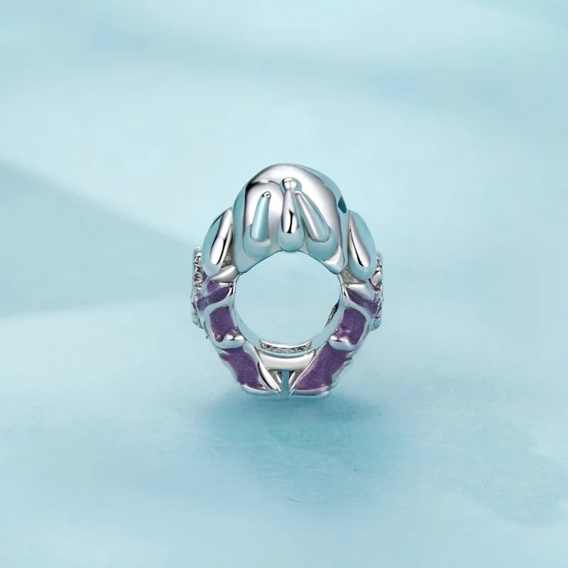 (imagine pentru) Margele din argint sterling gravate cu model de elefant in stil PANDORA - SCC275 - Vizualizare 3