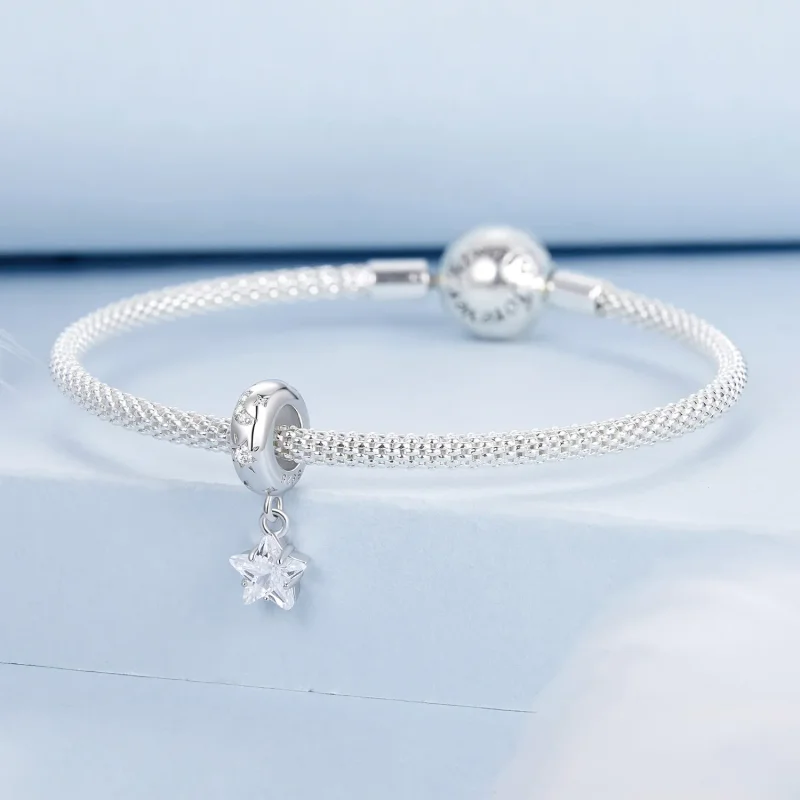 (imagine pentru) Margele distanțiere din silicon Stil Starlight PANDORA - BSC984 - Vizualizare 3