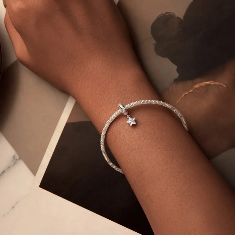 (imagine pentru) Margele distanțiere din silicon Stil Starlight PANDORA - BSC984 - Vizualizare 6