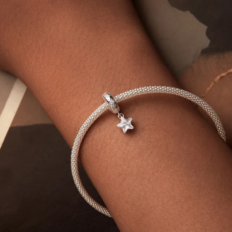 (imagine pentru) Margele distanțiere din silicon Stil Starlight PANDORA - BSC984 - Vizualizare 7