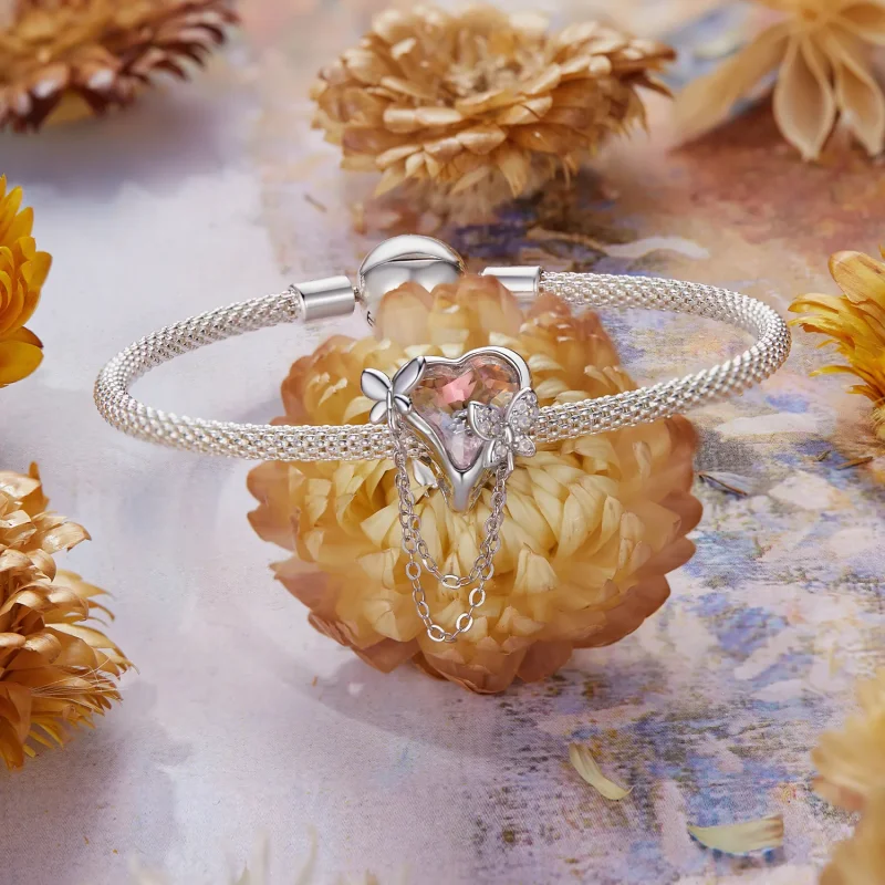 (imagine pentru) Margele Fluture Monet Stil PANDORA - BSC986 - Vizualizare 3