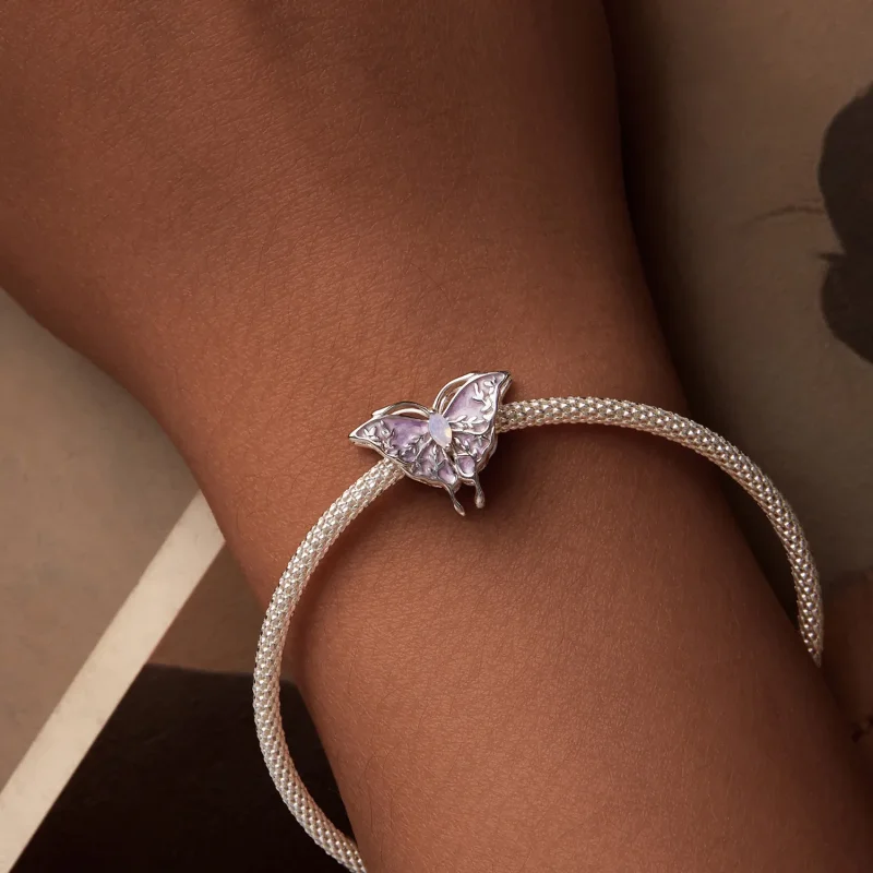 (imagine pentru) Margele Fluture Monet Stil PANDORA - BSC988 - Vizualizare 7