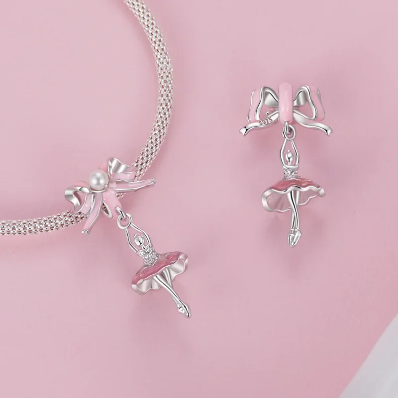 (imagine pentru) Mărgele Ballet Girl Stil PANDORA - SCC2760 - Vizualizare 4