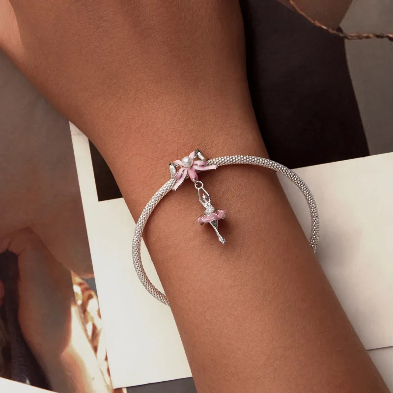 (imagine pentru) Mărgele Ballet Girl Stil PANDORA - SCC2760 - Vizualizare 5