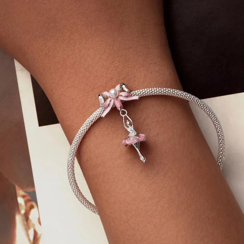 (imagine pentru) Mărgele Ballet Girl Stil PANDORA - SCC2760 - Vizualizare 6
