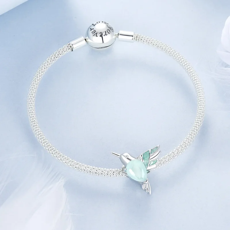 (imagine pentru) Mărgele colibri în stil PANDORA - BSC981 - Vizualizare 5
