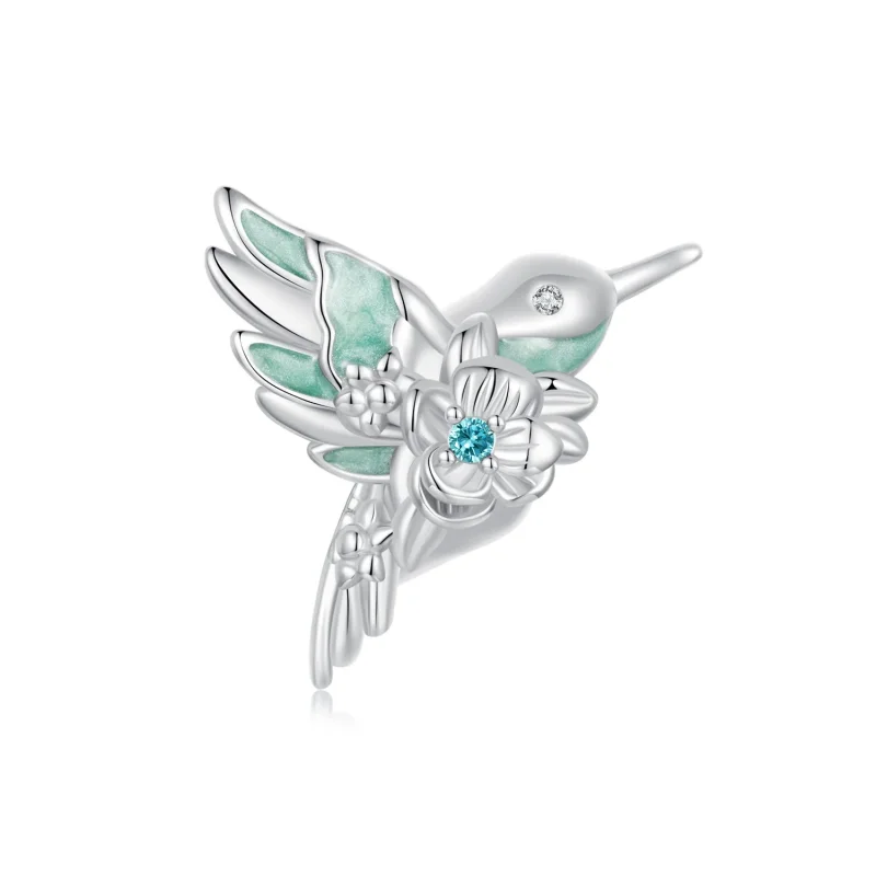 (imagine pentru) Mărgele colibri în stil PANDORA - BSC981 - Vizualizare 8