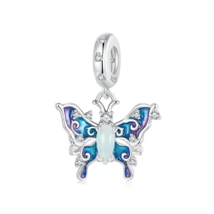(imagine pentru) Pandantiv Fluture Colorat Stil PANDORA - SCC2731