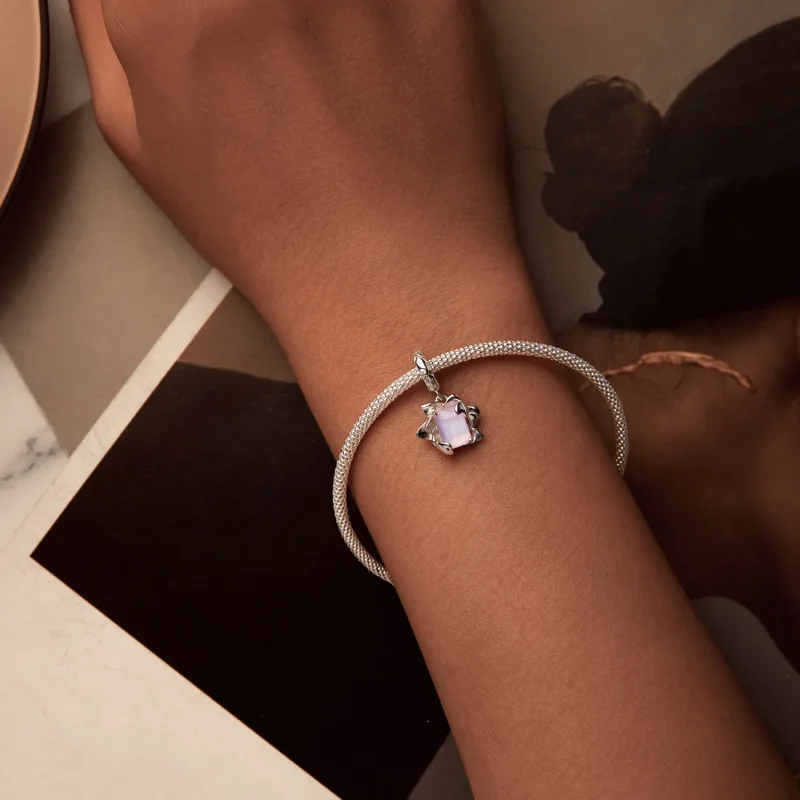 (imagine pentru) Pandantiv Lotus Stil PANDORA - SCC2730 - Vizualizare 5