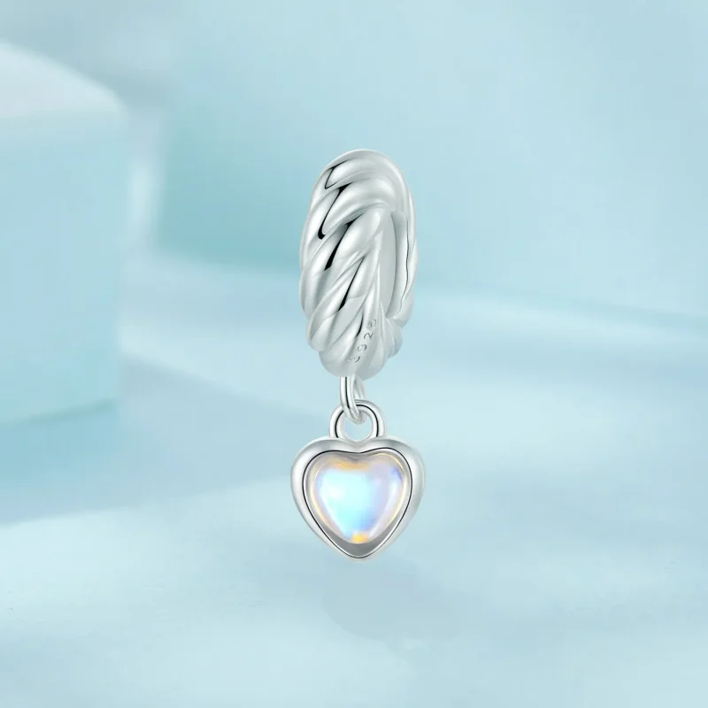 (imagine pentru) Margele distanțiere din silicon Smart Heart Style PANDORA - SCC2755 - Vizualizare 2