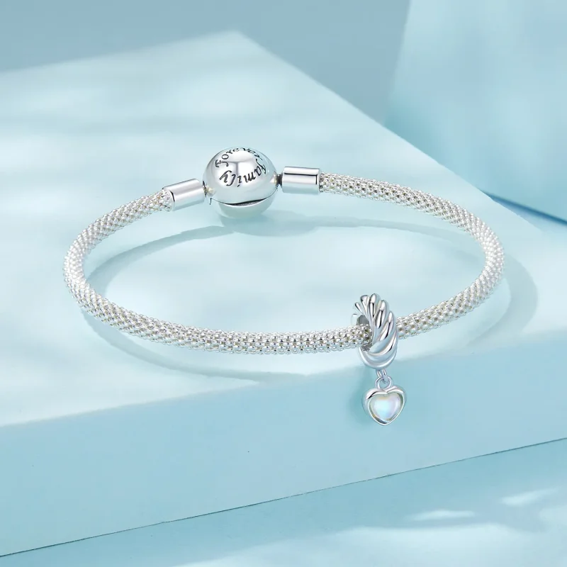 (imagine pentru) Margele distanțiere din silicon Smart Heart Style PANDORA - SCC2755 - Vizualizare 4