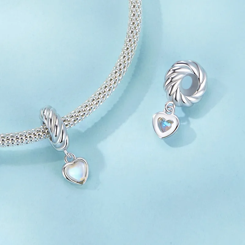 (imagine pentru) Margele distanțiere din silicon Smart Heart Style PANDORA - SCC2755 - Vizualizare 5