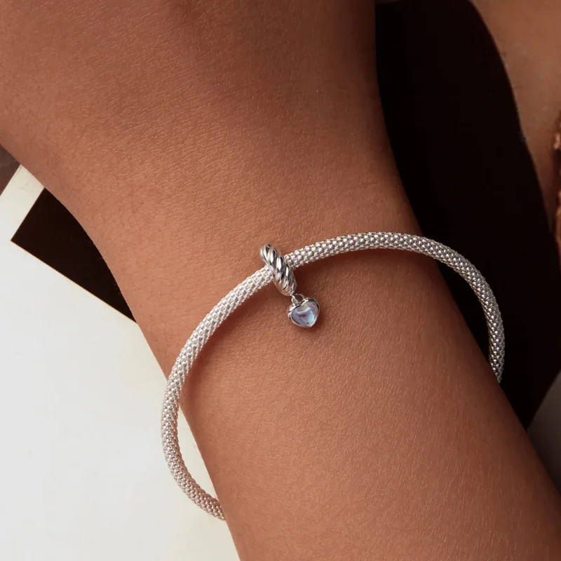 (imagine pentru) Margele distanțiere din silicon Smart Heart Style PANDORA - SCC2755 - Vizualizare 7