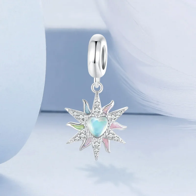 (imagine pentru) PANDORA Tip Colored Sunshine Dangle - BSC976 - Vizualizare 2