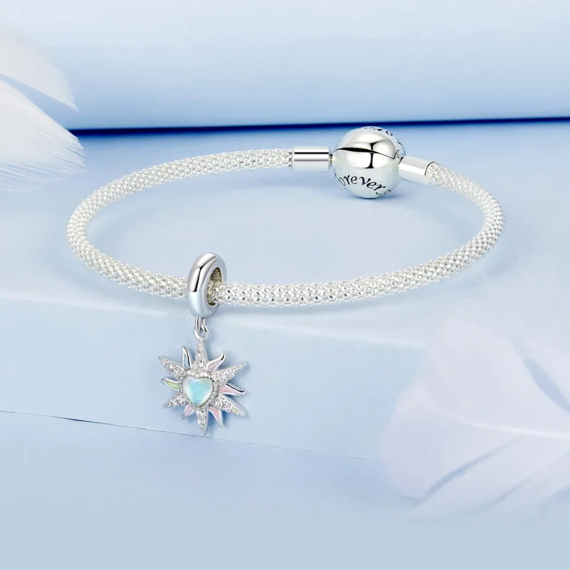 (imagine pentru) PANDORA Tip Colored Sunshine Dangle - BSC976 - Vizualizare 3