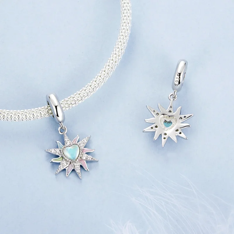 (imagine pentru) PANDORA Tip Colored Sunshine Dangle - BSC976 - Vizualizare 4