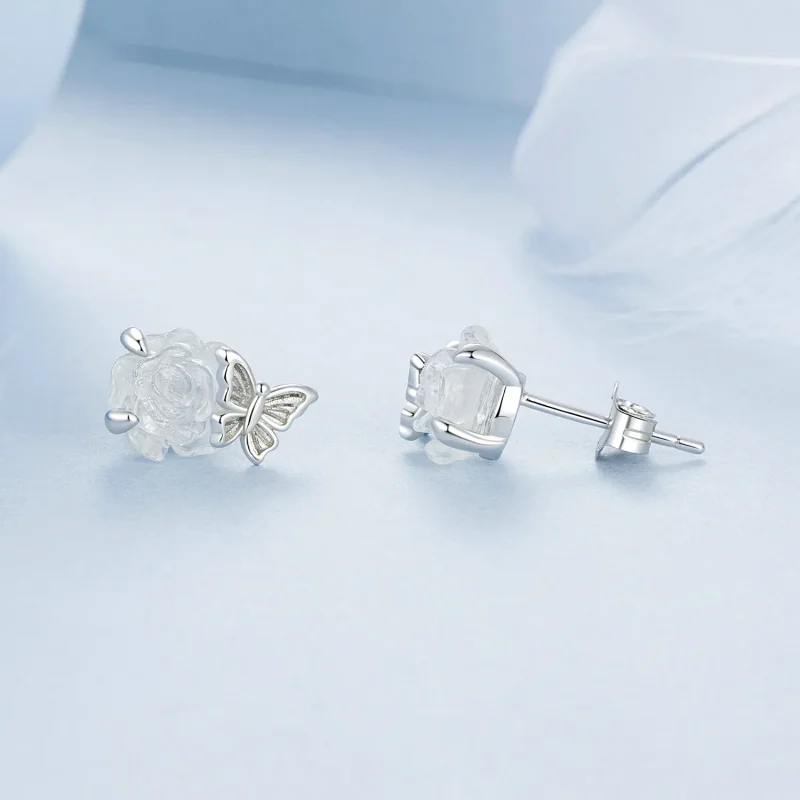 (imagine pentru) Trandafir de cristal în stil PANDORA - BSE978 - Vizualizare 5