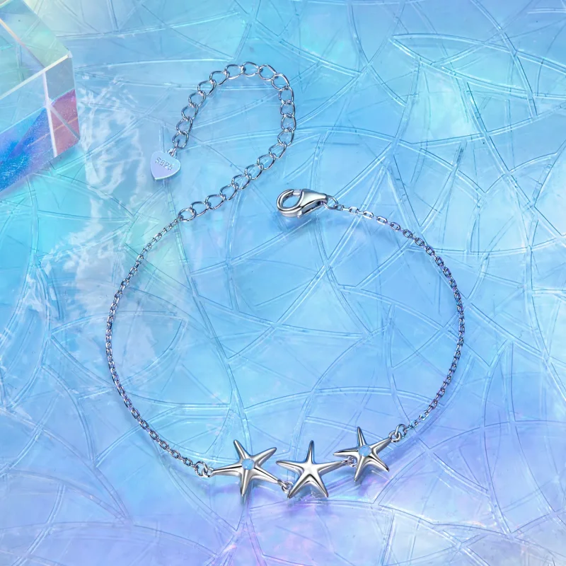 (imagine pentru) Bratara stil PANDORA Starfish - SCB275 - Vizualizare 3