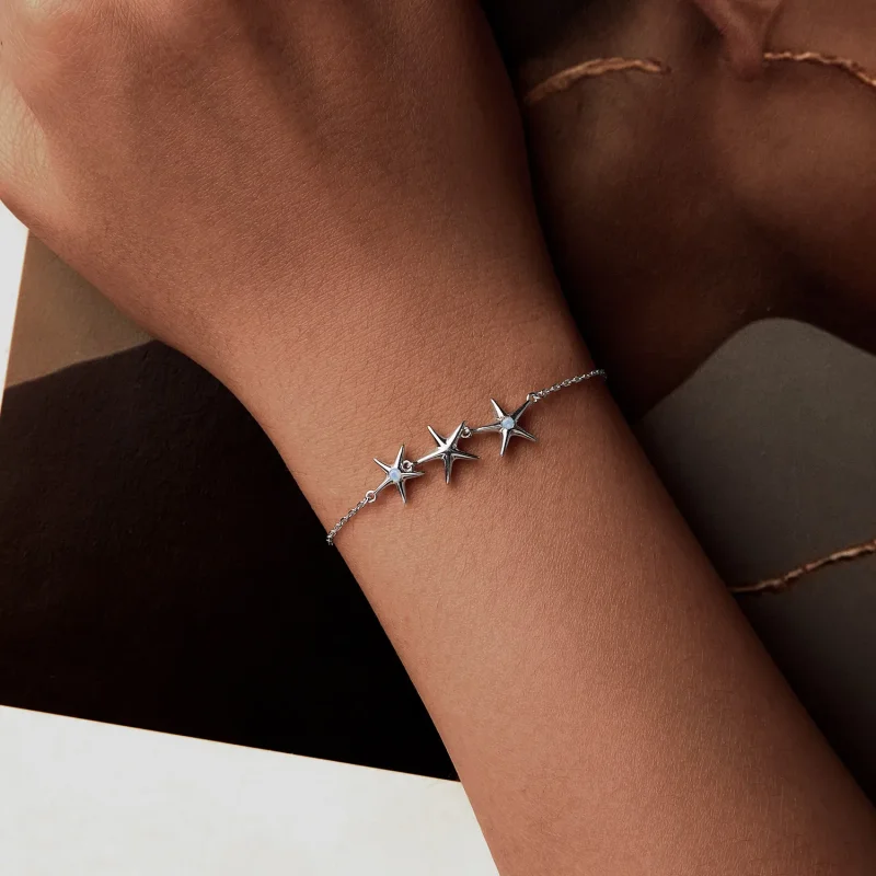 (imagine pentru) Bratara stil PANDORA Starfish - SCB275 - Vizualizare 5