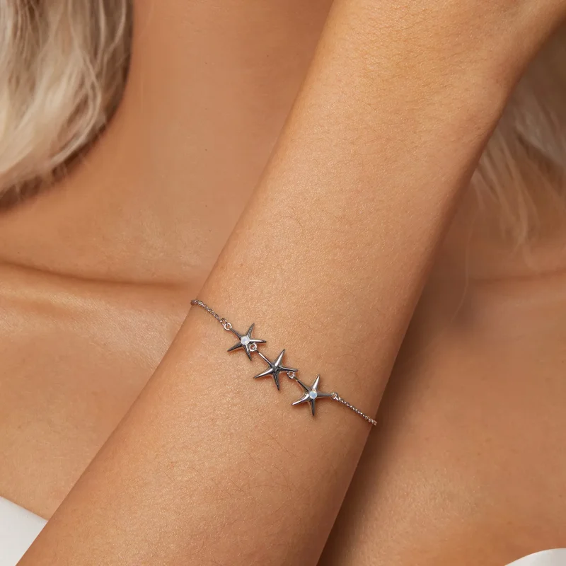 (imagine pentru) Bratara stil PANDORA Starfish - SCB275 - Vizualizare 6