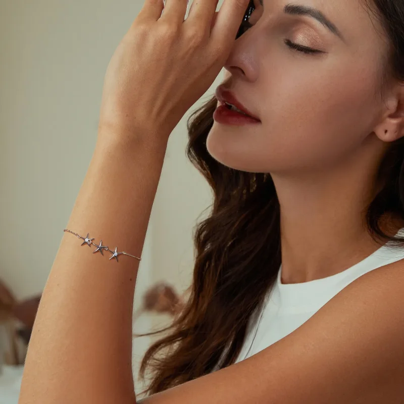 (imagine pentru) Bratara stil PANDORA Starfish - SCB275 - Vizualizare 7
