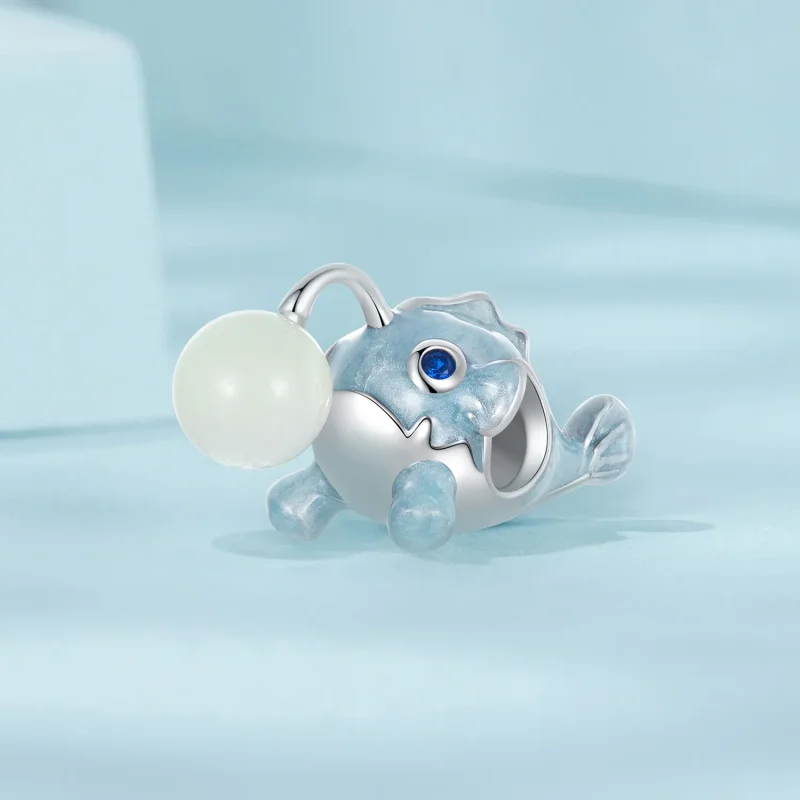 (imagine pentru) Charm Pește Lantern Luminos Stil PANDORA - SCC2795 - Vizualizare 2