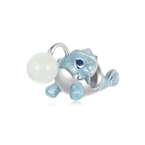 (imagine pentru) Charm Pește Lantern Luminos Stil PANDORA - SCC2795