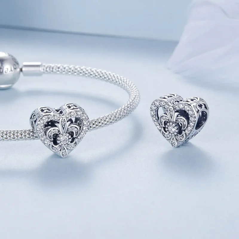 (imagine pentru) Charm PANDORA Tip Vintage Iris - BSC1022 - Vizualizare 4